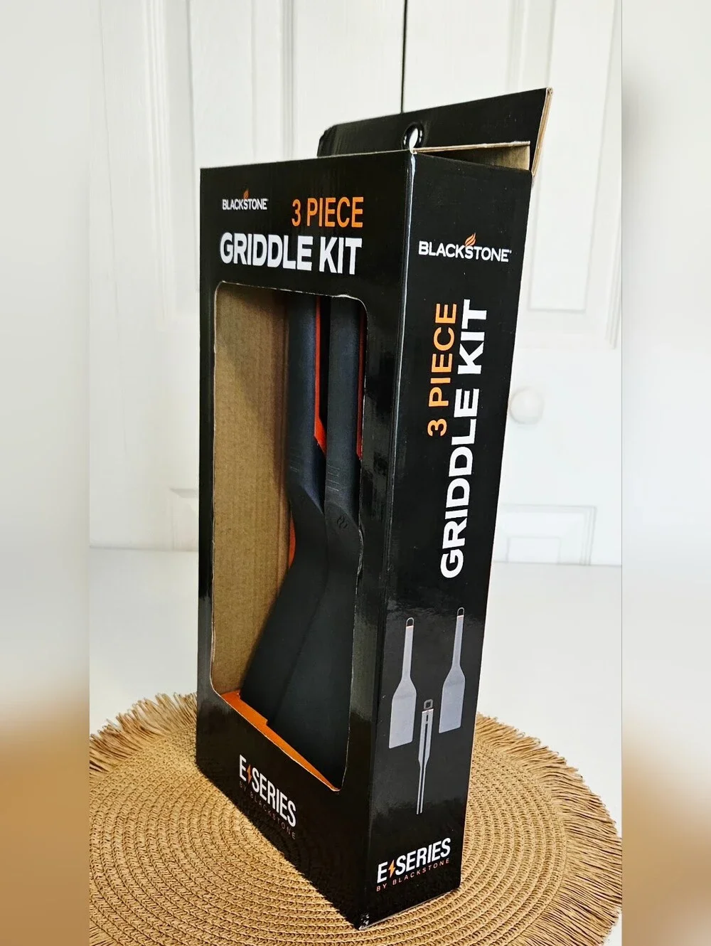 Blackstone E-Series 3 Pc Griddle Kit Silicone Utensil Set Heat Resistant